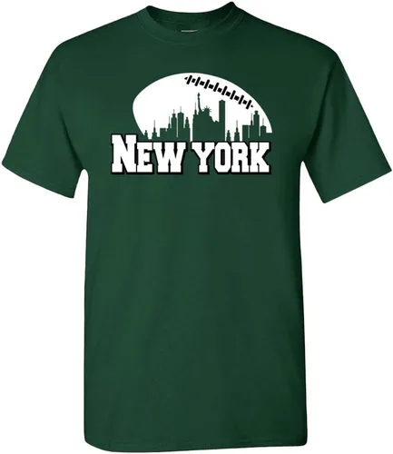 Vista 7 de Xtreme Apparrel City Skyline - Camiseta de hombre para los aficionados al fútbol americano Pittsburgh - Camisa negra