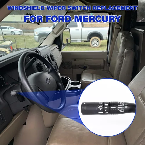 Vista 4 de Interruptor Multifunción para Limpiaparabrisas Reemplazo para Interruptor de Señal Giratoria para Ford Expedition 2002-2006, Ford Explorer