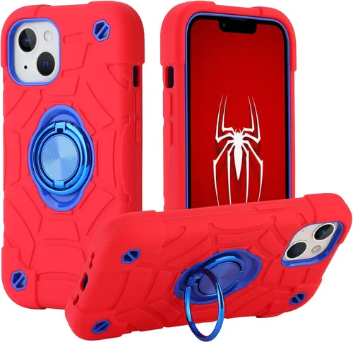 Vista 10 de Funda para iPhone SE de 3ª/2ª generación, iPhone 8/7/6/6S con soporte (no para modelos de tamaño grande), funda híbrida a prueba de golpes de Negro