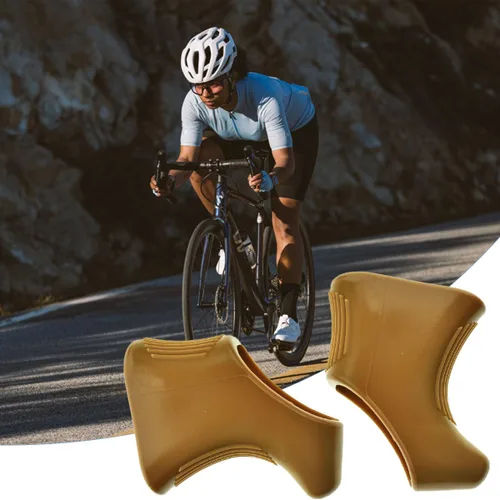 Vista 9 de Fundas de palanca de freno compatibles con Campagnolo Nuovo Super Record Shield Road Bike Shifter Palanca de cambio para deportes al aire libre