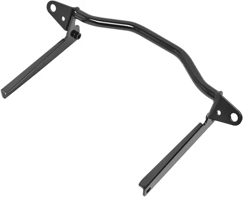 Vista 6 de Barra de soporte de luz de motocicleta, abrazadera de soporte de señal de giro para Harley Heritage Softail Fatboy 2002-2017, negro