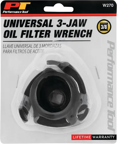 Vista 3 de Performance Tool W270 Llave de filtro universal de 3 mordazas de 2-1/2 pulgadas a 3-7/8 pulgadas