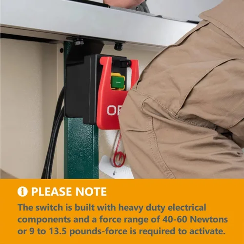Vista 4 de POWERTEC 71054, interruptor magnético de parada de 120 V