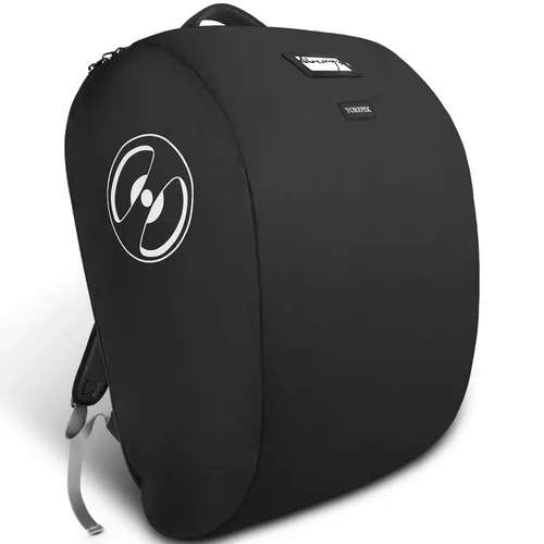 Vista 12 de YOREPEK Bolsas acolchadas para asiento de automóvil para viajes aéreos, se adapta al asiento de automóvil Doona con base isofix, mochila resistente