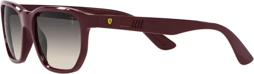 Vista 3 de Ray-Ban Gafas de sol rectangulares Rb4404m Scuderia Ferrari Collection para mujer