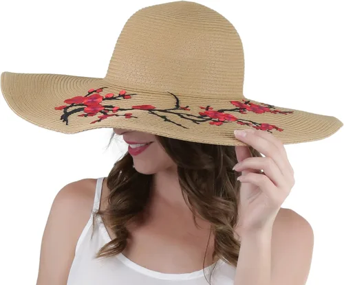 Vista 28 de ToBeInStyle Sombreros de verano para mujer