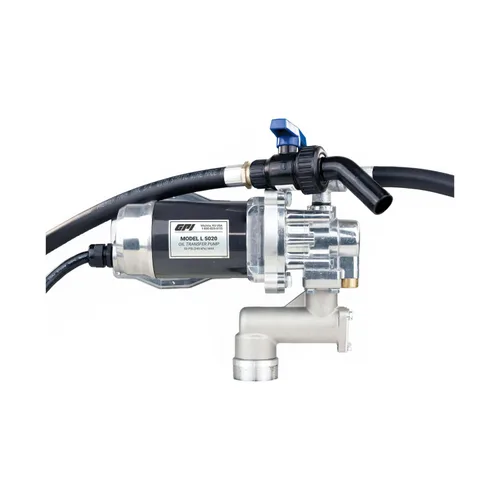 Vista 10 de GPI - Bomba de transferencia de aceite de servicio pesado L5132 para fluidos de alta viscosidad, 32 QPM/8 GPM, 115/230 voltios CA (142100-02)