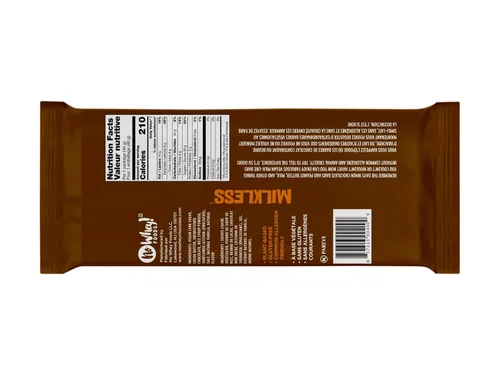 Vista 5 de Barras sin leche, paquete de 4, veganas, sin lácteos y nueces, aptas para alérgicos