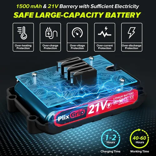 Vista 4 de Mini motosierra, motosierra eléctrica inalámbrica de 6 pulgadas, motosierra de mano, tijeras de podar portátiles para ramas de árboles, patio, hogar