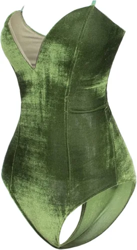 Vista 3 de Disfraz de conejito de anime para mujer, traje de una pieza para Halloween, cosplay, traje de conejo, diadema y medias