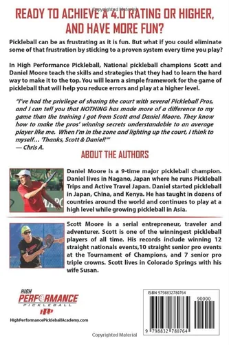 Vista 2 de High Performance Pickleball How To Reduce Errors, Improve Your Game, & Have More Fun