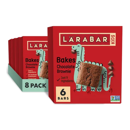 Vista 23 de Larabar Barra sin gluten, brownie de chispas de chocolate, barra de 1.6 onzas, barras sin gluten de alimentos integrales, aperitivos sin lácteos
