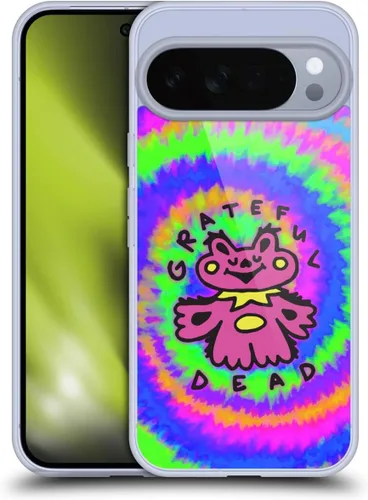 Vista 243 de Head Case Designs Funda de gel con licencia oficial de Grateful Dead Bear Trends [protección de grado militar] compatible con Google Pixel 3