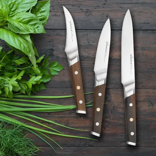 Vista 5 de Hampton Forge Skandia Harley - Juego de cuchillos de cocina (14 piezas)
