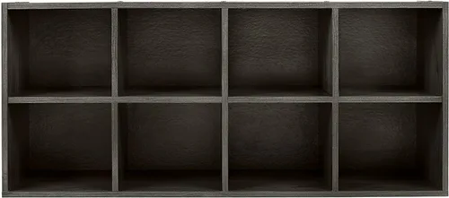 Vista 5 de ClosetMaid Organizador de almacenamiento de zapatos de 8 cubos, Espresso