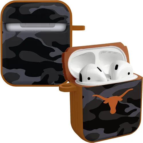 Vista 3 de Affinity Bands Texas Longhorns HDX - Funda compatible con Apple AirPods Gen 1 y 2 (color negro clásico)