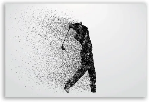 Vista 8 de Summit Designs Impresiones artísticas de pared de golf, juego de 4 fotos (8 x 10 pulgadas) sin marco, cueva de hombre, oficina, dormitorio, sótano