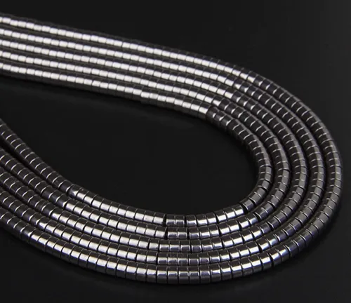 Vista 45 de Los granos naturales del espaciador del tubo del grano de Shell de agua dulce teñidos madre de perlas flojas para la fabricación de la joyería, 1