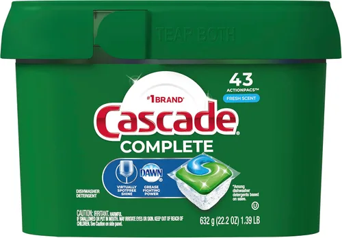 Vista 12 de Paquetes de acción completa Cascade, detergentes para lavavajillas, Nuevo, 1, 1
