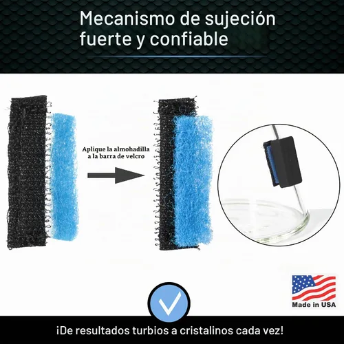 Vista 4 de SNOWTREE BoroBuddy - Limpiador de vidrio magnético BoroBuddy Piezas de vidrio, botellas, jarrones Diseño compacto para espacios más estrechos