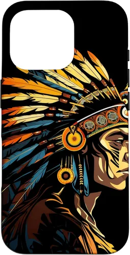 Vista 20 de Funda de orgullo indígena con plumas para iPhone 17