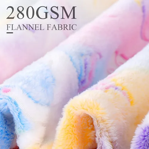 Vista 8 de Manta de unicornio que brilla en la oscuridad para niñas, regalos de unicornios, juguetes para niñas, manta suave para edades de 2, 3, 4, 5, 6, 7
