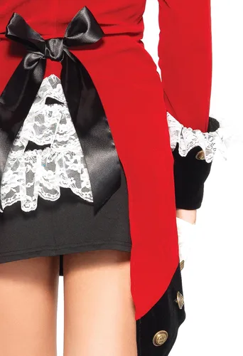 Vista 4 de Leg Avenue Women's Rebel Red Coat