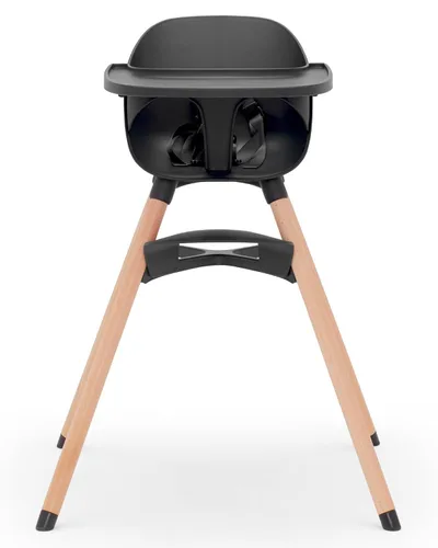 Vista 11 de Lalo The Chair Silla alta convertible 3 en 1 para bebés y niños pequeños, bandeja apta para lavavajillas, reposapiés ajustable, arándano