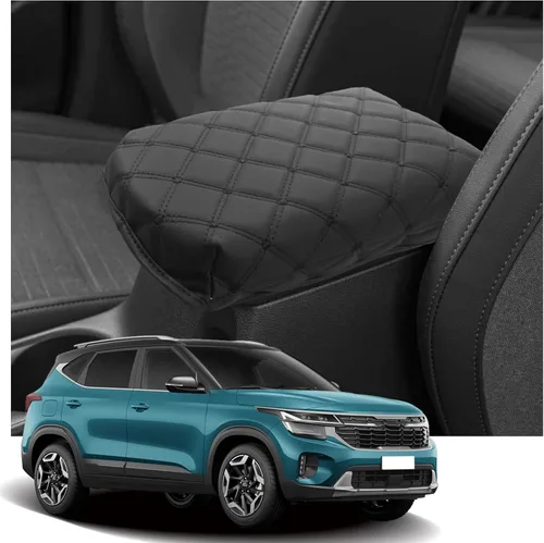 Vista 37 de YEE PIN Funda para reposabrazos central de automóvil, funda para tapa de consola Rogue X-Trail 2014-2019, caja de reposabrazos de consola central