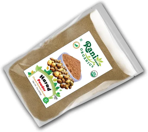Vista 9 de Rani - Polvo orgánico Harad (polvo de mirobalan chebulic), 7 onzas, totalmente natural, sin color, apto para gluten, vegano, sin OMG, kosher, sin