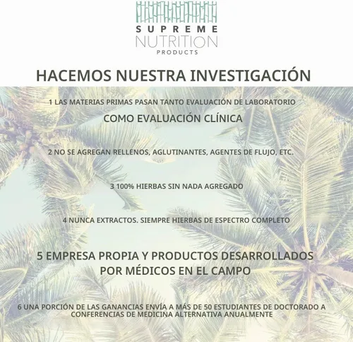 Vista 4 de Supreme Nutrition Mimosa Supreme, 90 cápsulas puras de semillas de Mimosa Pudica
