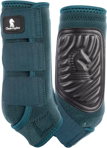 Vista 4 de Classic Equine Botas de cabestrillo ClassicFit, parte delantera Azul