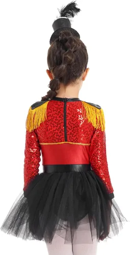 Vista 2 de JEATHA Disfraces steampunk de Halloween para niños, vestidos de princesa para niñas
