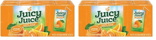 Vista 10 de Juicy Juice Manzana, cajas de 4.23 onzas, 8 unidades (paquete de 5)