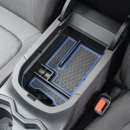 Vista 9 de TACORBO - Organizador de consola central compatible con Toyota RAV4 2019 2021 2020 2022 2023 2024 2025 y 2021-2024 2025 RAV4 Prime, bandeja de Negro