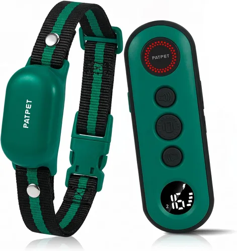 Vista 15 de PATPET Collar de choque para perros – Collar de entrenamiento de perros de 4000 pies con control remoto, IPX7 impermeable 4 modos
