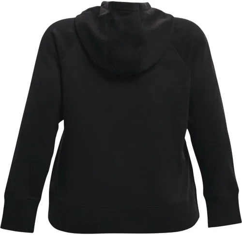 Vista 2 de Under Armour Rival - Sudadera con capucha para mujer, de vellón y con logotipo