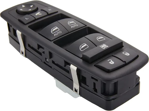 Vista 7 de Interruptor de ventana eléctrica. 11 pines de metal. Se ajusta para 2014-2018 Jeep Grand Cherokee. 68184803AC. Interruptor maestro de control