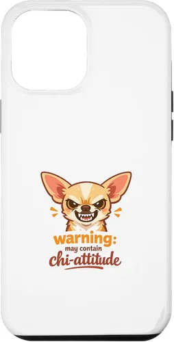 Vista 25 de Chihuahua Attitude Warning - Carcasa para iPhone XR