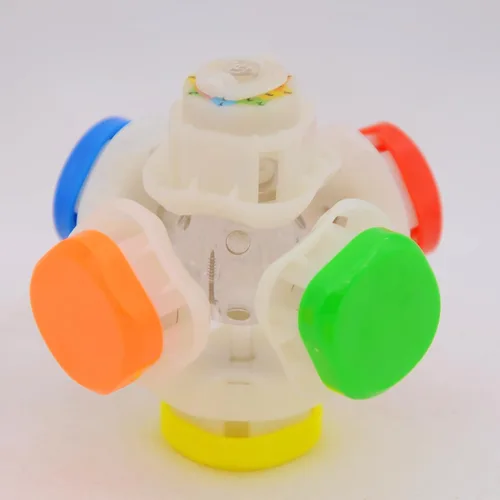 Vista 3 de Bukefuno QY Tornado V3 M UV 3x3 Velocidad Magnética Magic Cube QY Juguetes Tornado V3M MagLev UV 3x3x3 Puzzle 2023 Nuevos Cubos Sin Adhesivo