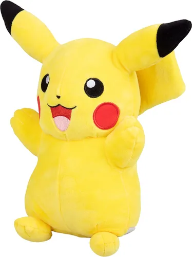 Vista 4 de Pokémon 95251 Pikachu de peluche grande de 12 pulgadas