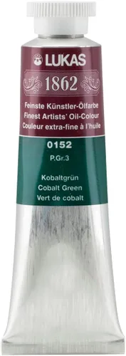 Vista 41 de Lukas 1862 Pintura al Óleo para Artistas Profesionales - Colores Tierra Amarillentos, 37 mL - Juego de 4 - Destacada Resistencia a la Luz, Sin