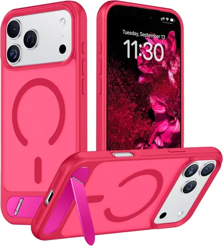 Vista 249 de Funda para iPhone 11 con compatibilidad magnética, [Soporte invisible incorporado][Compatible con MagSafe]