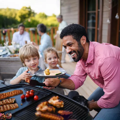 Vista 7 de Molde para Hacer Kebab Plástico Prensa para Pinchos de Carne Herramienta para Hacer Kebab Barbacoa (Gris)
