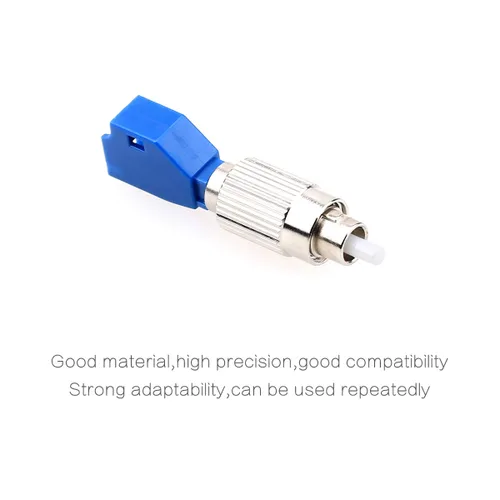 Vista 3 de Conector de fibra óptica, FC macho a LC hembra híbrido adaptador convertidor de fibra óptica compatible con medidor de potencia óptica localizador