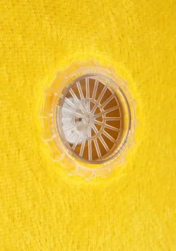 Vista 2 de Disfraz Inflable de 3 Metros Big Bird de Plaza Sésamo para Adultos Multicolor
