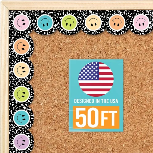 Vista 12 de Bordes de tablón de anuncios de 50 pies para decoración de tablones