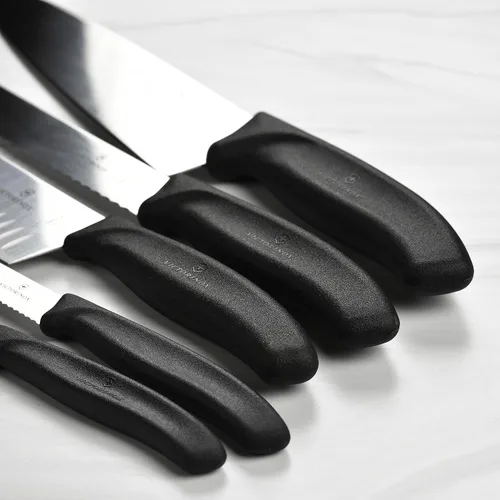 Vista 6 de Victorinox Swiss Classic - Juego de bloques de cuchillos giratorios de 14 piezas