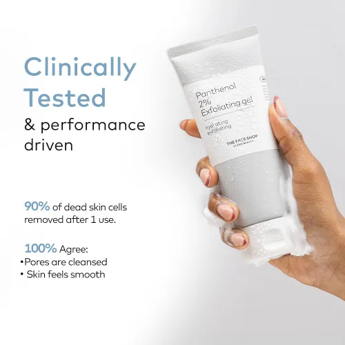 Vista 6 de The Face Shop Exfoliante facial Alltimate - Gel pelador con pantenol y AHA/BHA, fórmula suave, para piel suave, brillante e hidratada, limpieza