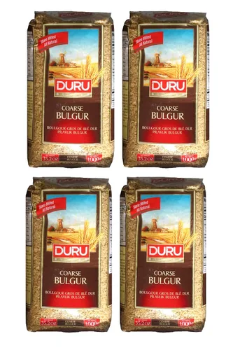 Vista 2 de Duru Bulgur grueso, 35.27 oz, 2.2 libras (bulgur grueso, paquete de 4)